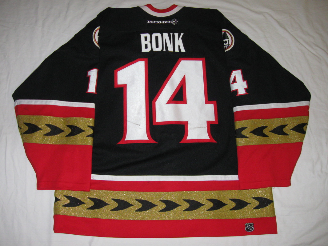 Radek Bonk Game Worn Ottawa Senators 